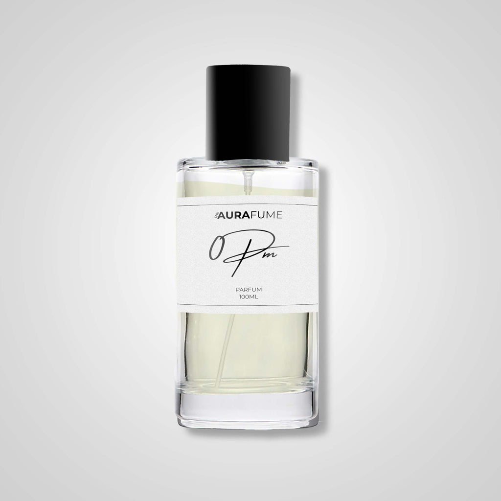 The Aurafume 0pm also pronounce as Opium or Zero PM, Parfum 100ML bottle.