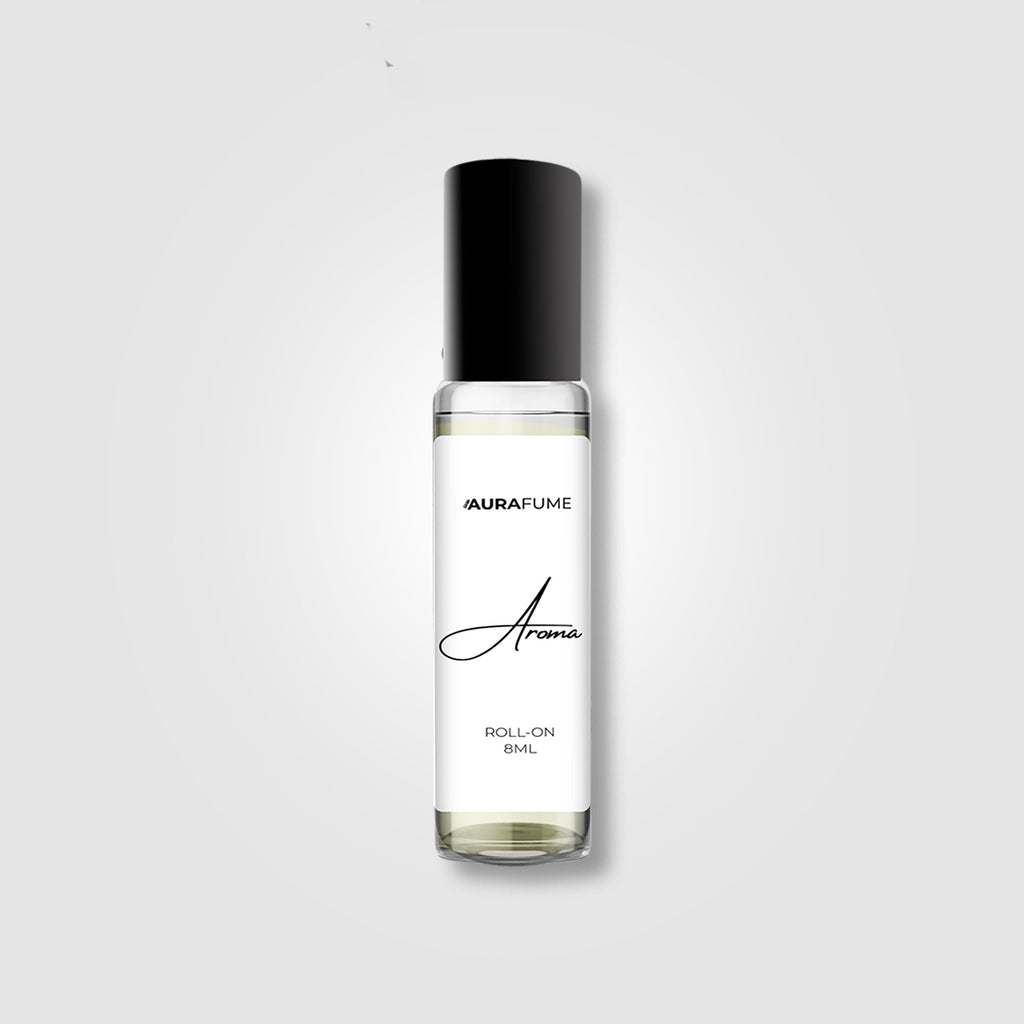 The Aurafume Aroma roll-on 8ML bottle.