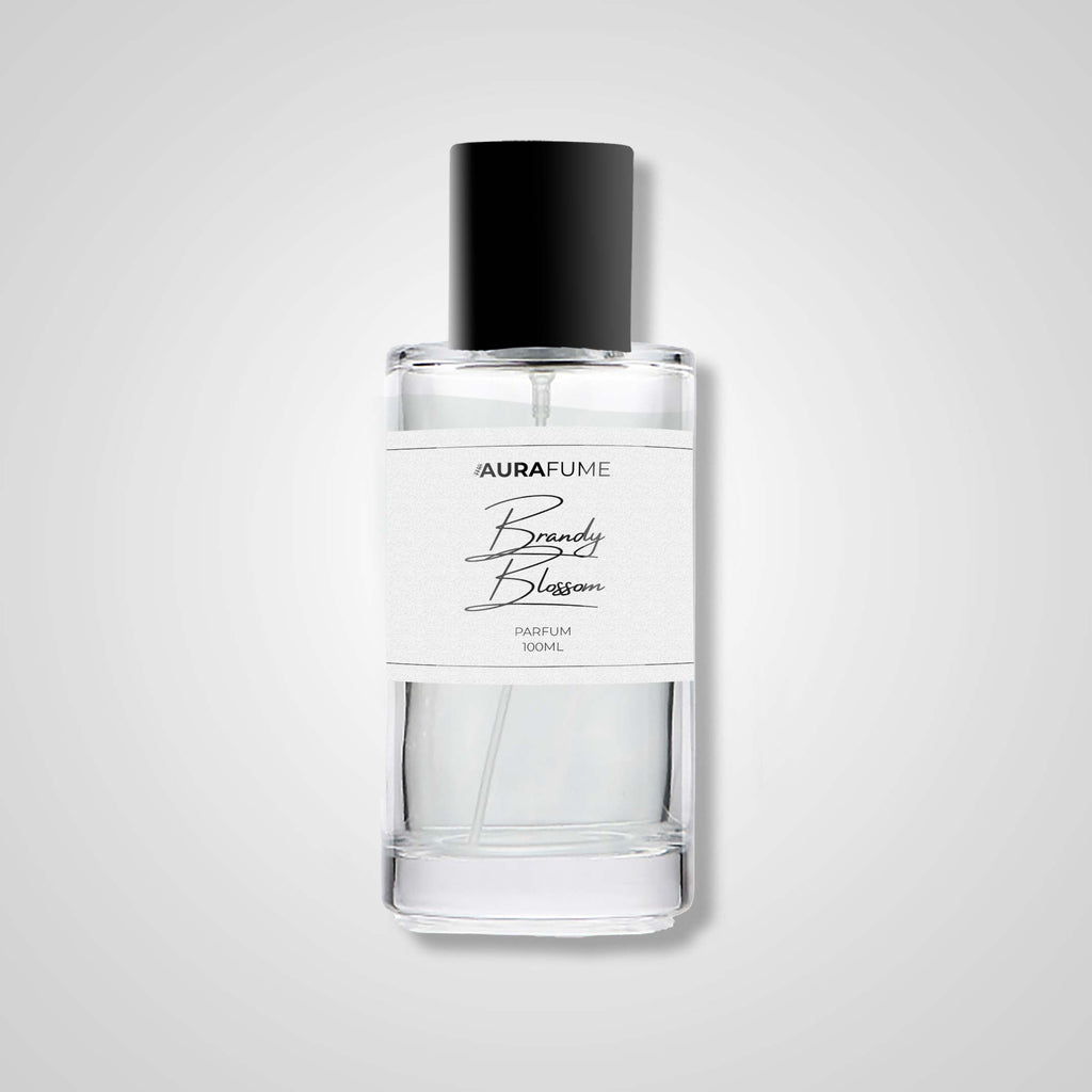 The Aurafume Brandy Blossom Parfum 100ML bottle.
